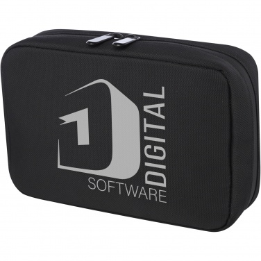 Logo trade advertising product photo of: Rise GRS recycled organiser pouch  