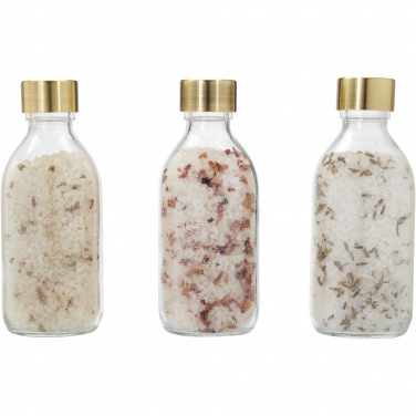 Logotrade advertising product image of: Wellmark Just Relax 3-piece 200 ml bath salt gift set