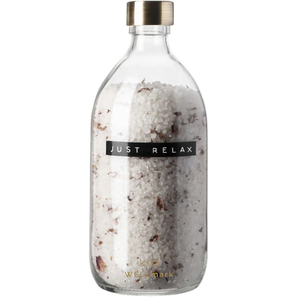 Logotrade corporate gifts photo of: Wellmark Just Relax 500 ml bath salt - roses fragrance