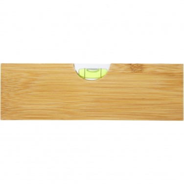 Logotrade promotional merchandise image of: Flush bamboo spirit level with bottle opener