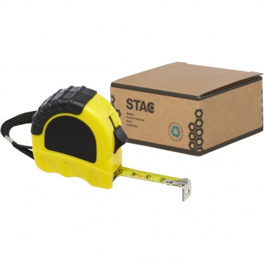 Logo trade promotional items image of: Rule 3-metre RCS recycled plastic measuring tape