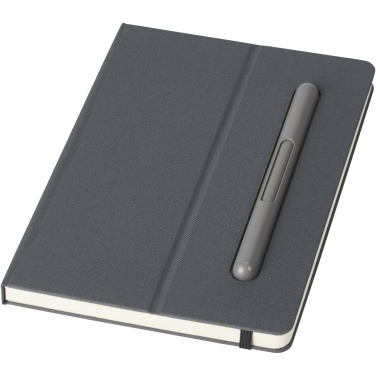 Logo trade promotional products image of: Skribo ballpoint pen and notebook set