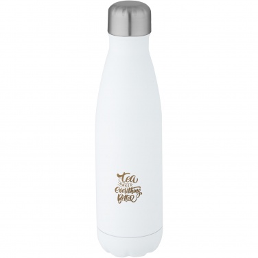 Logo trade promotional gifts image of: Cove 500 ml RCS certified recycled stainless steel vacuum insulated bottle 