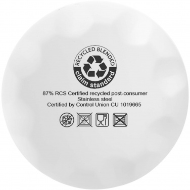 Logo trade promotional products image of: Cove 500 ml RCS certified recycled stainless steel vacuum insulated bottle 