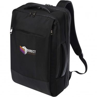 Logo trade promotional giveaway photo of: Expedition Pro 17" GRS recycled expandable laptop backpack 35L