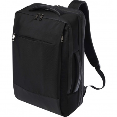 Logo trade promotional gifts picture of: Expedition Pro 17" GRS recycled expandable laptop backpack 35L