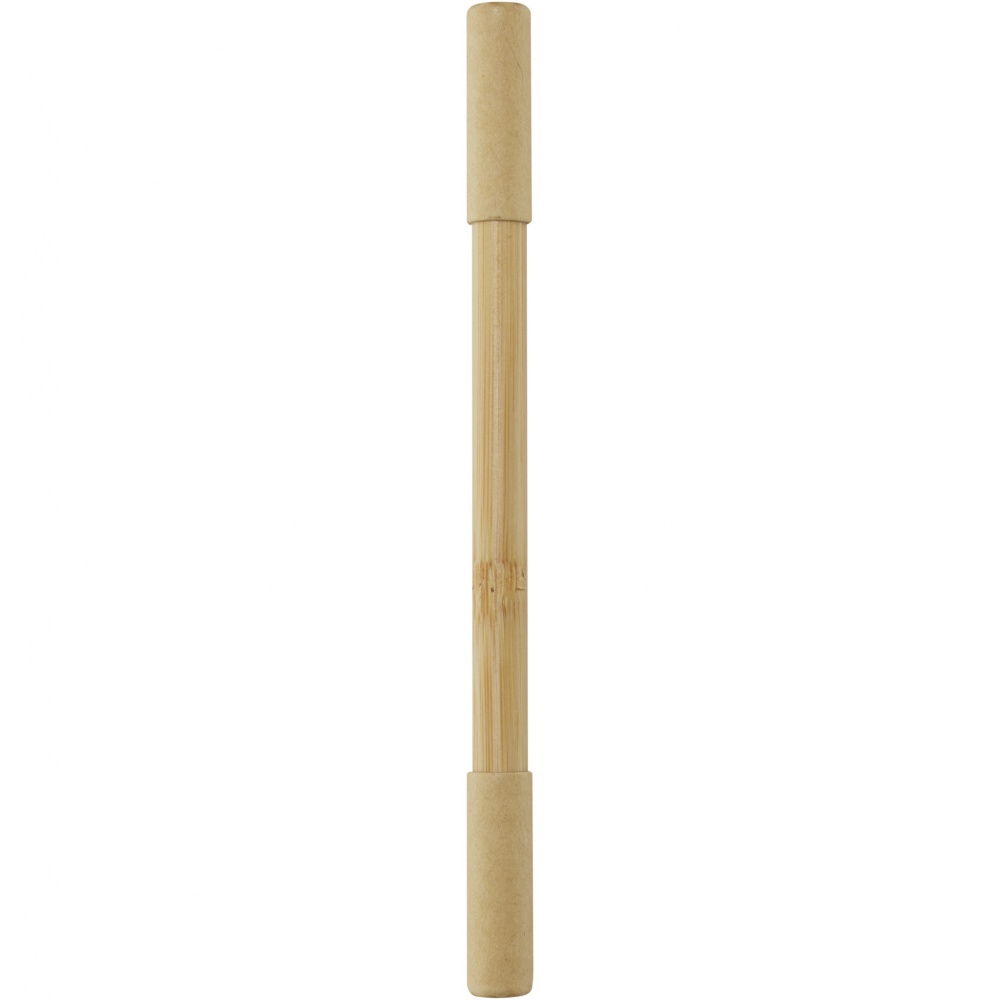Logotrade promotional product picture of: Samambu bamboo duo pen