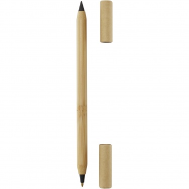 Logo trade promotional item photo of: Samambu bamboo duo pen