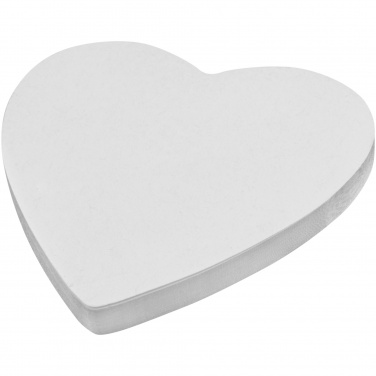 Logo trade advertising products picture of: Sticky-Mate® heart-shaped recycled sticky notes