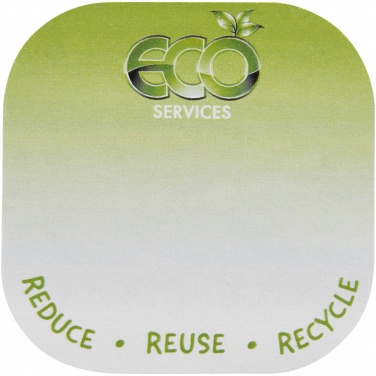 Logotrade advertising product image of: Sticky-Mate® square-shaped recycled sticky notes with rounded corners