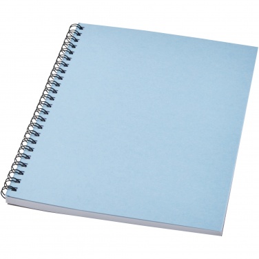 Logo trade promotional merchandise image of: Desk-Mate® A5 colour spiral notebook