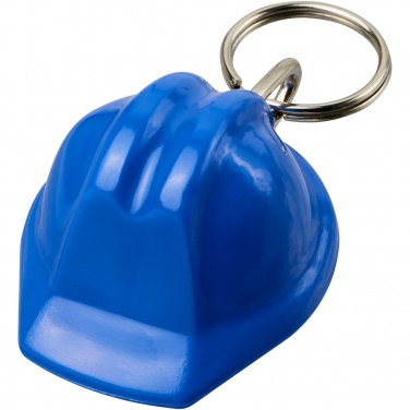 Logotrade promotional product picture of: Kolt hard hat-shaped recycled keychain