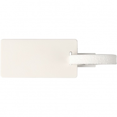 Logo trade advertising products image of: River recycled window luggage tag