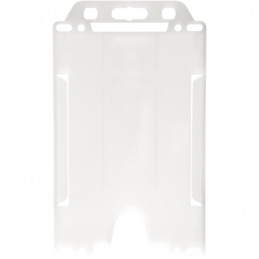 Logo trade promotional product photo of: Pierre recycled plastic card holder 