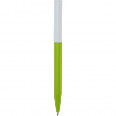 Logo trade promotional item photo of: Unix recycled plastic ballpoint pen