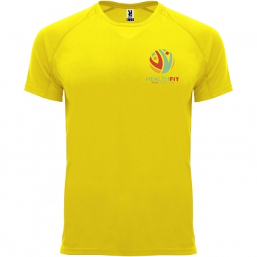 Logo trade corporate gifts image of: Bahrain short sleeve men's sports t-shirt