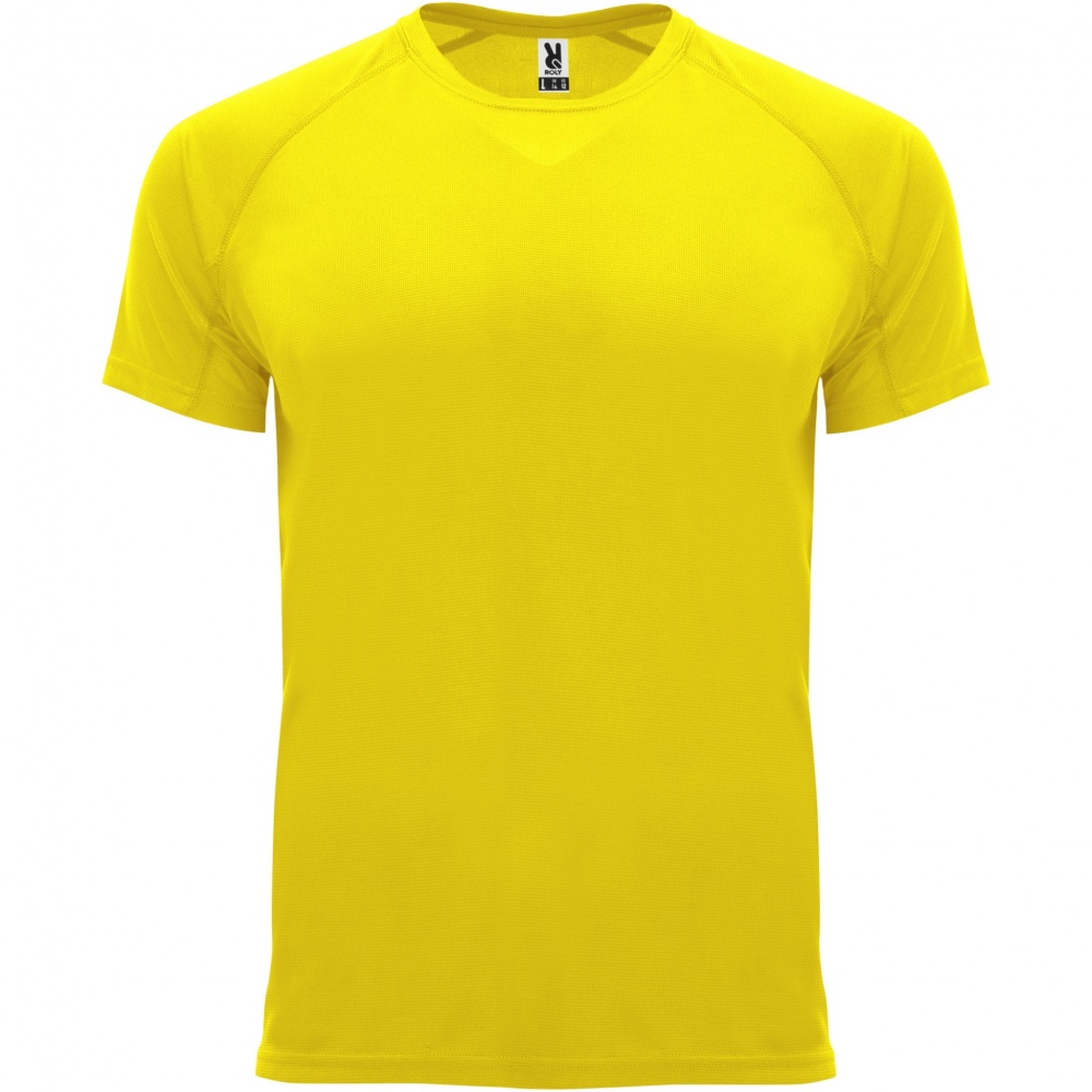 Logo trade business gifts image of: Bahrain short sleeve kids sports t-shirt
