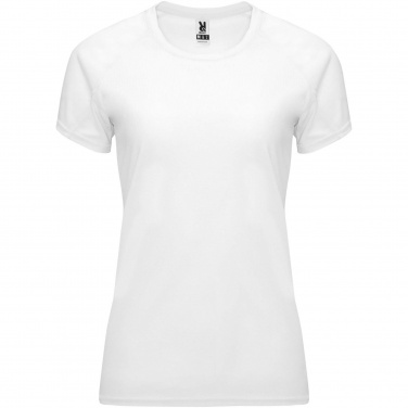Logo trade promotional merchandise photo of: Bahrain short sleeve women's sports t-shirt