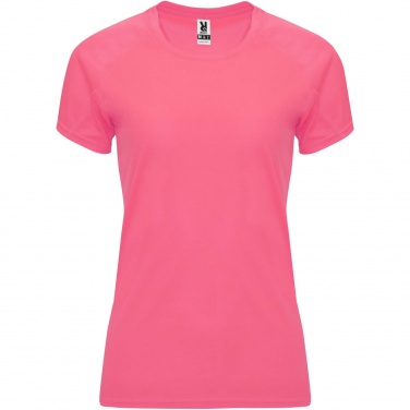 Logo trade promotional merchandise image of: Bahrain short sleeve women's sports t-shirt