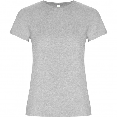 Logo trade promotional gift photo of: Golden short sleeve women's t-shirt