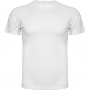 Logo trade promotional giveaways image of: Montecarlo short sleeve kids sports t-shirt