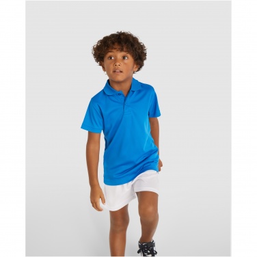 Logo trade promotional merchandise photo of: Monzha short sleeve kids sports polo