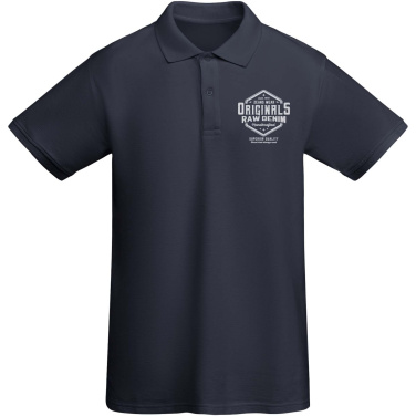 Logo trade corporate gifts image of: Prince short sleeve men's polo