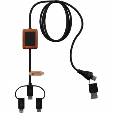 Logo trade promotional product photo of: SCX.design C46 5-in-1 CarPlay cable