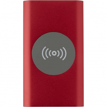 Logotrade promotional gifts photo of: Juice 4000 mAh Type-C recycled aluminium wireless power bank 