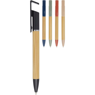 Logo trade promotional products image of: Delfina phone holder pen