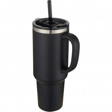 Logo trade promotional items image of: Sydney 1200 ml copper vacuum insulated tumbler with straw