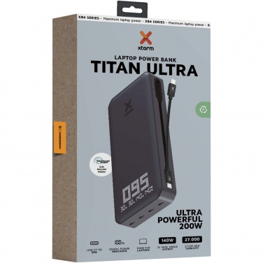 Logo trade business gifts image of: Xtorm XB403 Titan Ultra 27.000 mAh 200W laptop power bank