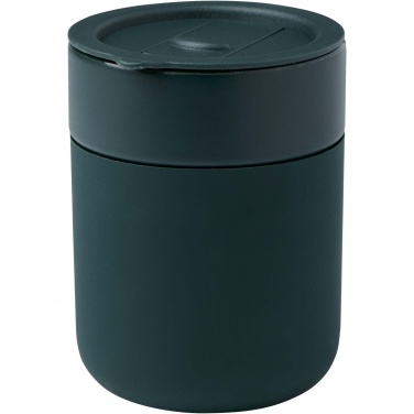 Logotrade business gift image of: Java 330 ml ceramic tumbler with silicone wrap and plastic lid
