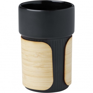 Logo trade promotional items picture of: Tumbler Fika 340 ml with bamboo sleeve