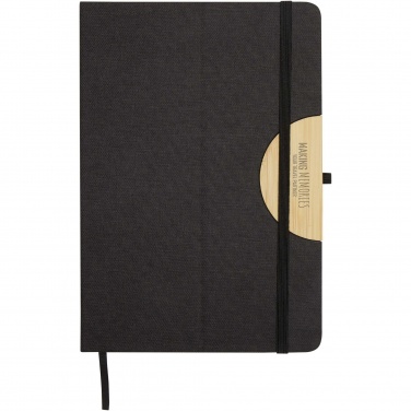 Logotrade advertising product picture of: Laura A5 hard cover notebook and ballpoint pen gift set