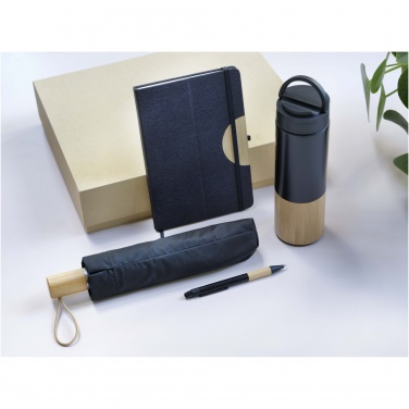 Logotrade advertising product image of: Carmen A5 hard cover notebook and ballpoint pen gift set