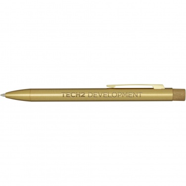 Logo trade promotional products picture of: Beatriz recycled brass ballpoint pen