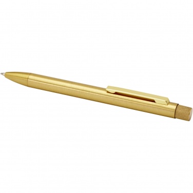 Logotrade promotional merchandise picture of: Beatriz recycled brass ballpoint pen