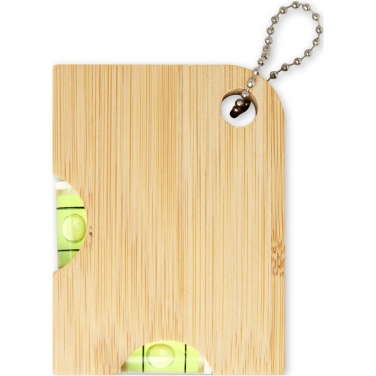 Logotrade promotional gift image of: Levo bamboo bottle opener with level 