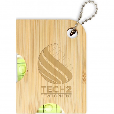 Logotrade promotional product image of: Levo bamboo bottle opener with level 