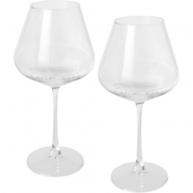 Logo trade promotional giveaways picture of: Rosso 2-piece wine glass set 