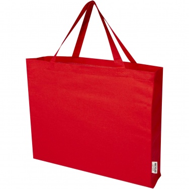 Logotrade promotional product picture of: Odessa 220 g/m² GRS recycled cotton large tote bag