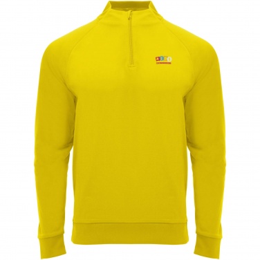 Logo trade corporate gifts picture of: Epiro long sleeve kids quarter zip sweatshirt