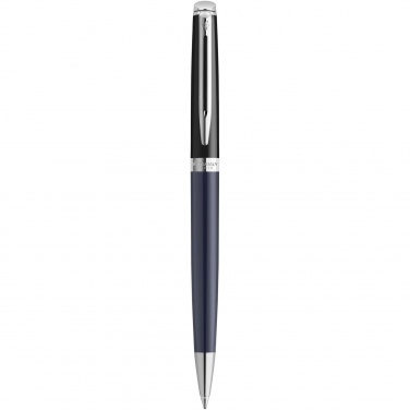 Logotrade advertising product image of: Hemisphere colour blocking ballpoint pen with palladium trim