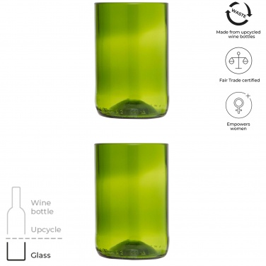 Logo trade promotional gift photo of: Originalhome 280 ml drinking glass set