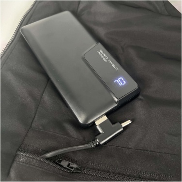Logo trade promotional product photo of: SCX.design G01 heated bodywarmer with power bank