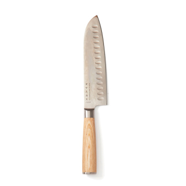 Logo trade promotional giveaways image of: VINGA Hattasan Damascus Santoku knife