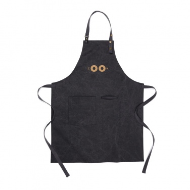 Logo trade advertising products image of: VINGA Tome GRS recycled canvas Apron
