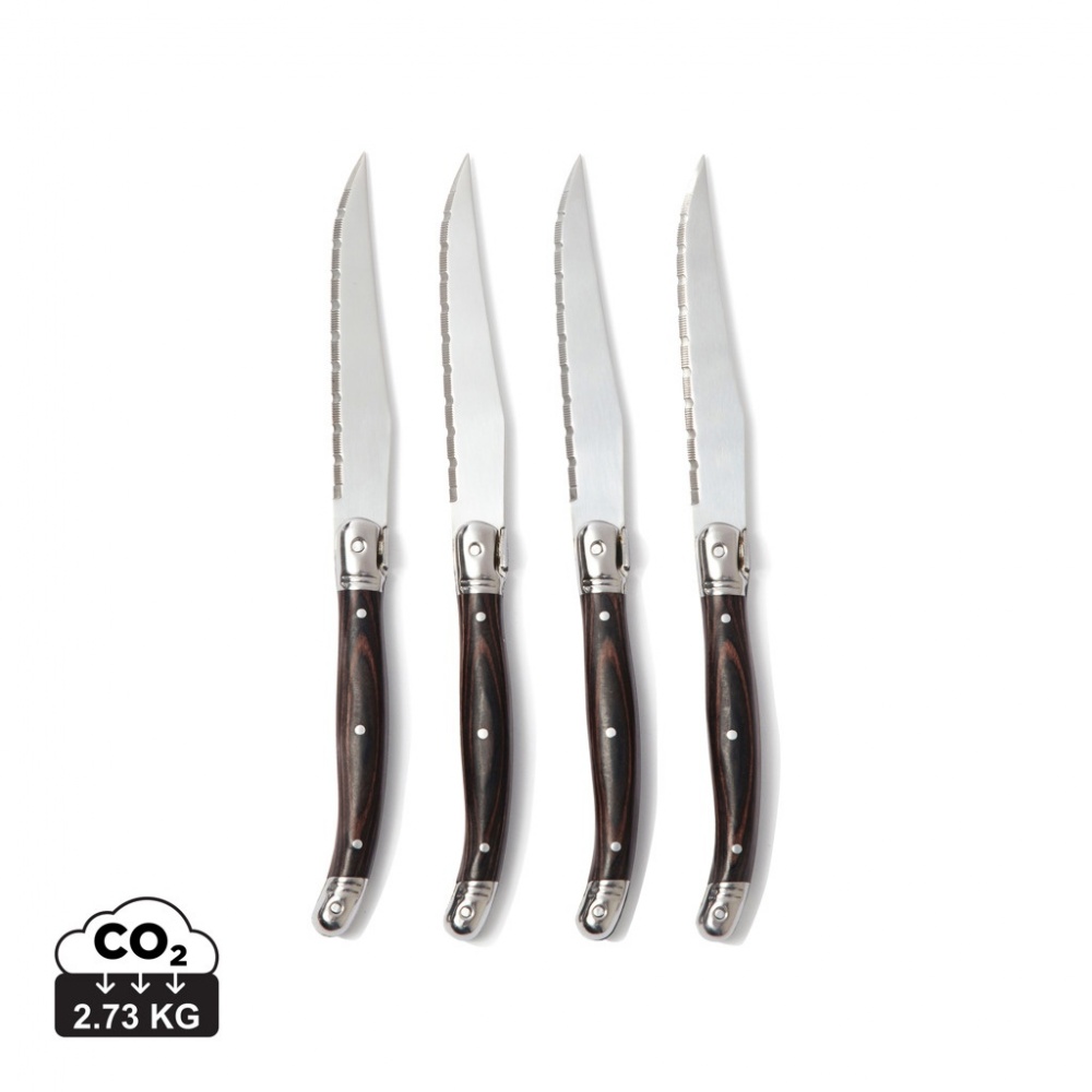 Logo trade corporate gifts image of: VINGA Gigaro meat knives