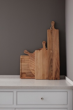 Logo trade promotional merchandise photo of: VINGA Buscot Round Serving Board
